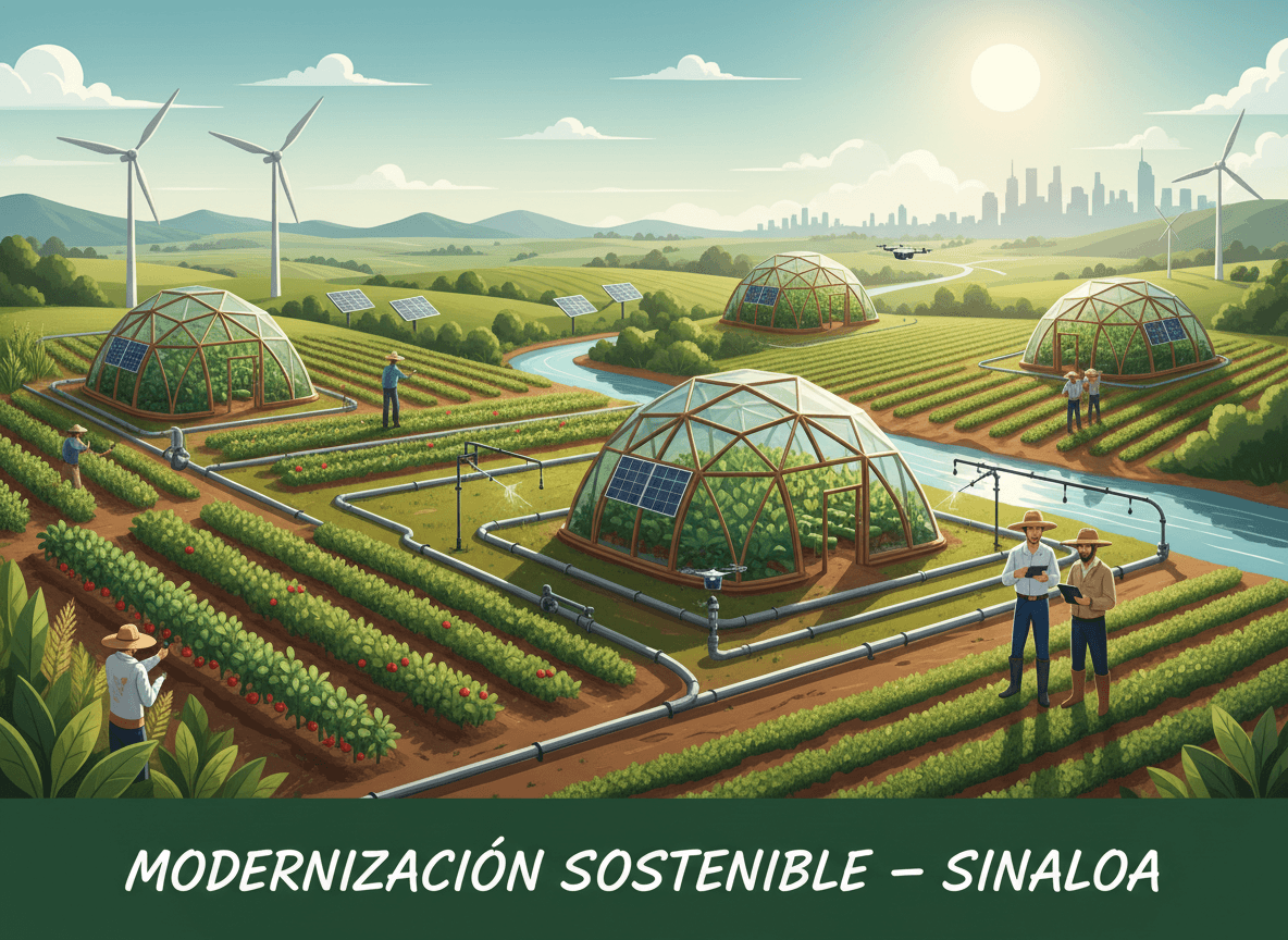 Modernización del campo en Sinaloa